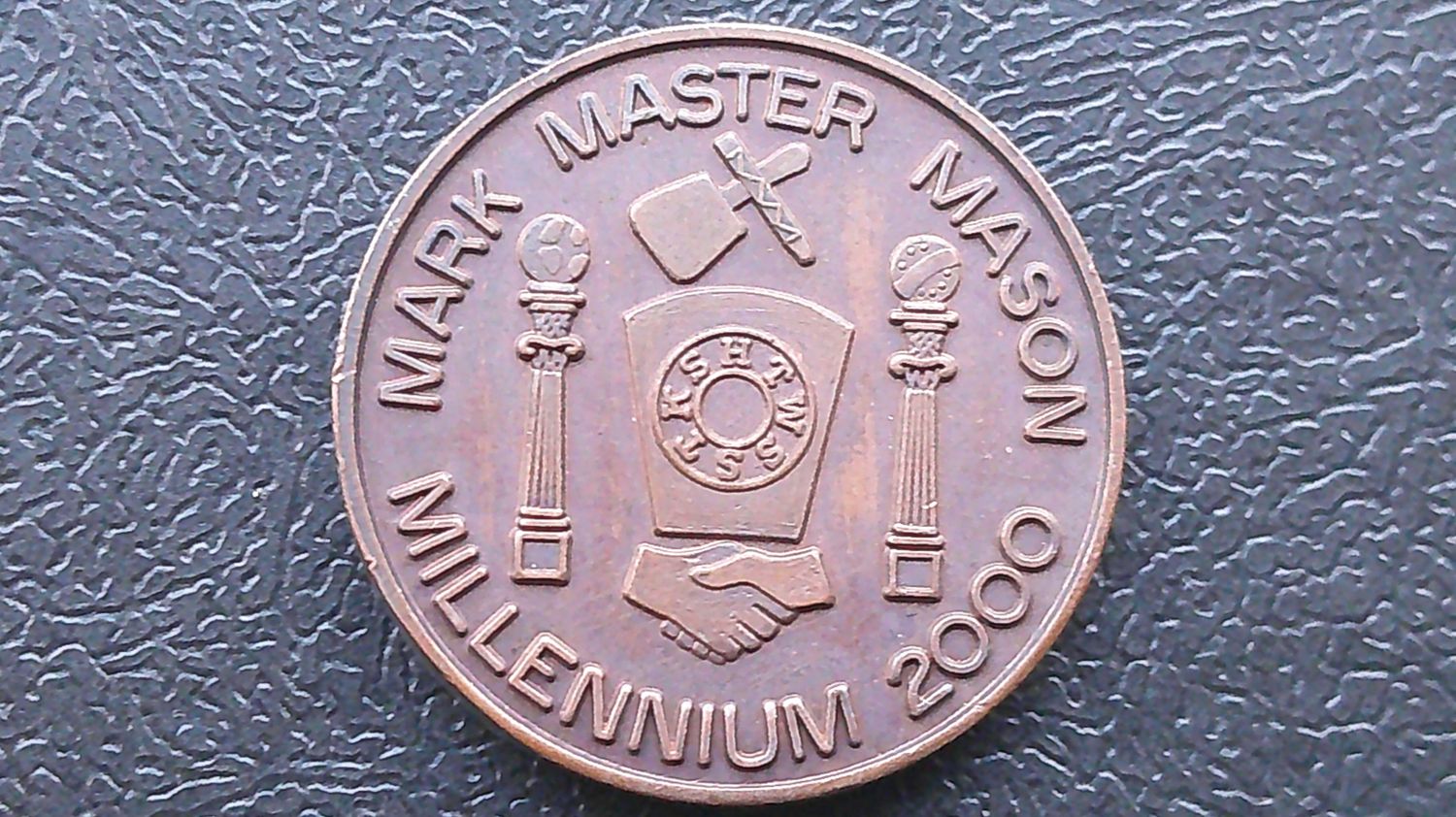 Masonic Penny Token St Hilary MMM No1081 (Birkenhead)
