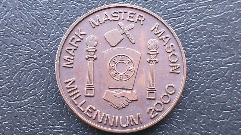 Masonic Penny Token St Hilary MMM No1081 (Birkenhead)
