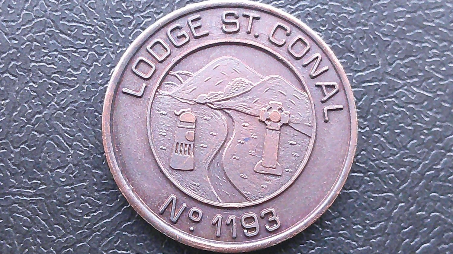 Masonic Penny Token Lodge St Conal No 1193 (Kirkconnel)