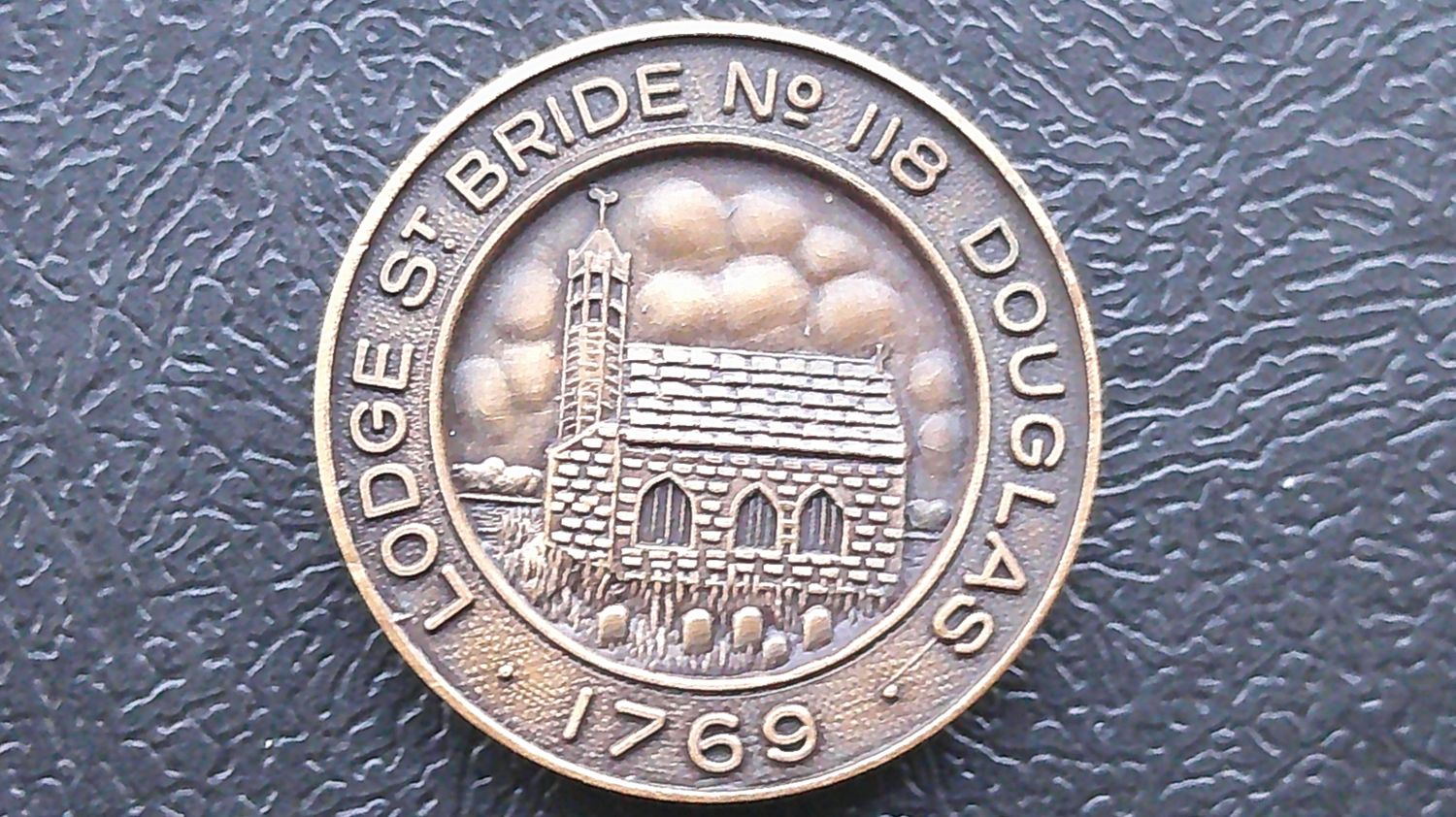 Masonic Penny Token Lodge St Bride No 118 (Douglas)