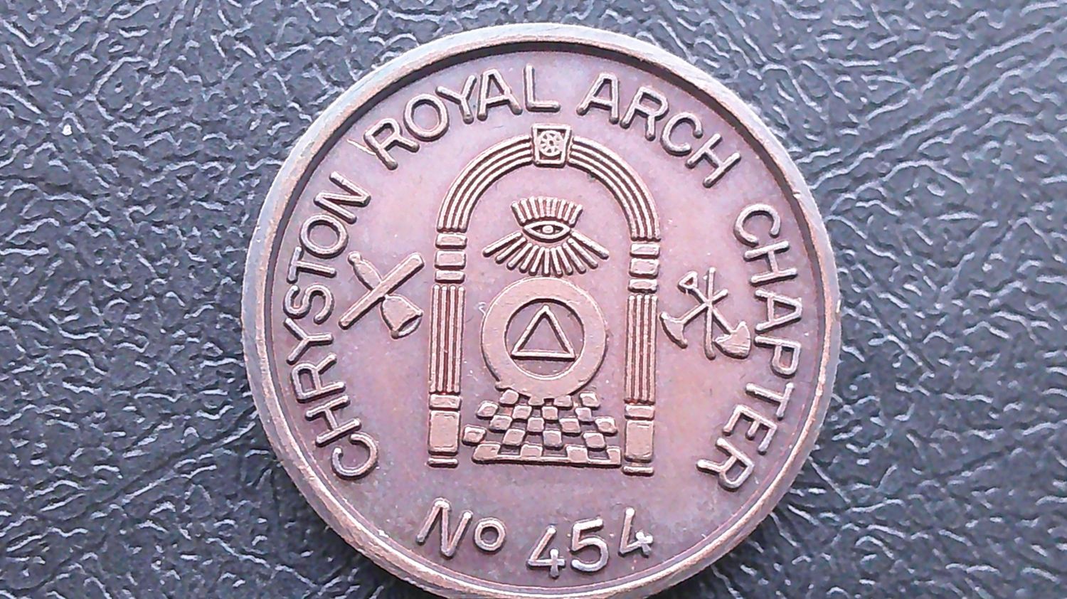 Masonic Penny Token Chryston Royal Arch Chapter No 454 (Chryston)