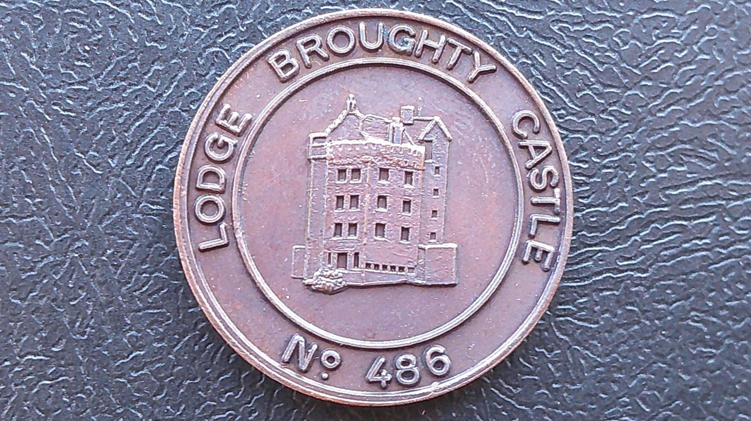 Masonic Penny Token Lodge Broughty Castle No 486 (Dundee)