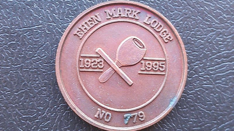 Masonic Penny Token Mark Lodge Ehen No 779 (Cleator Moor)
