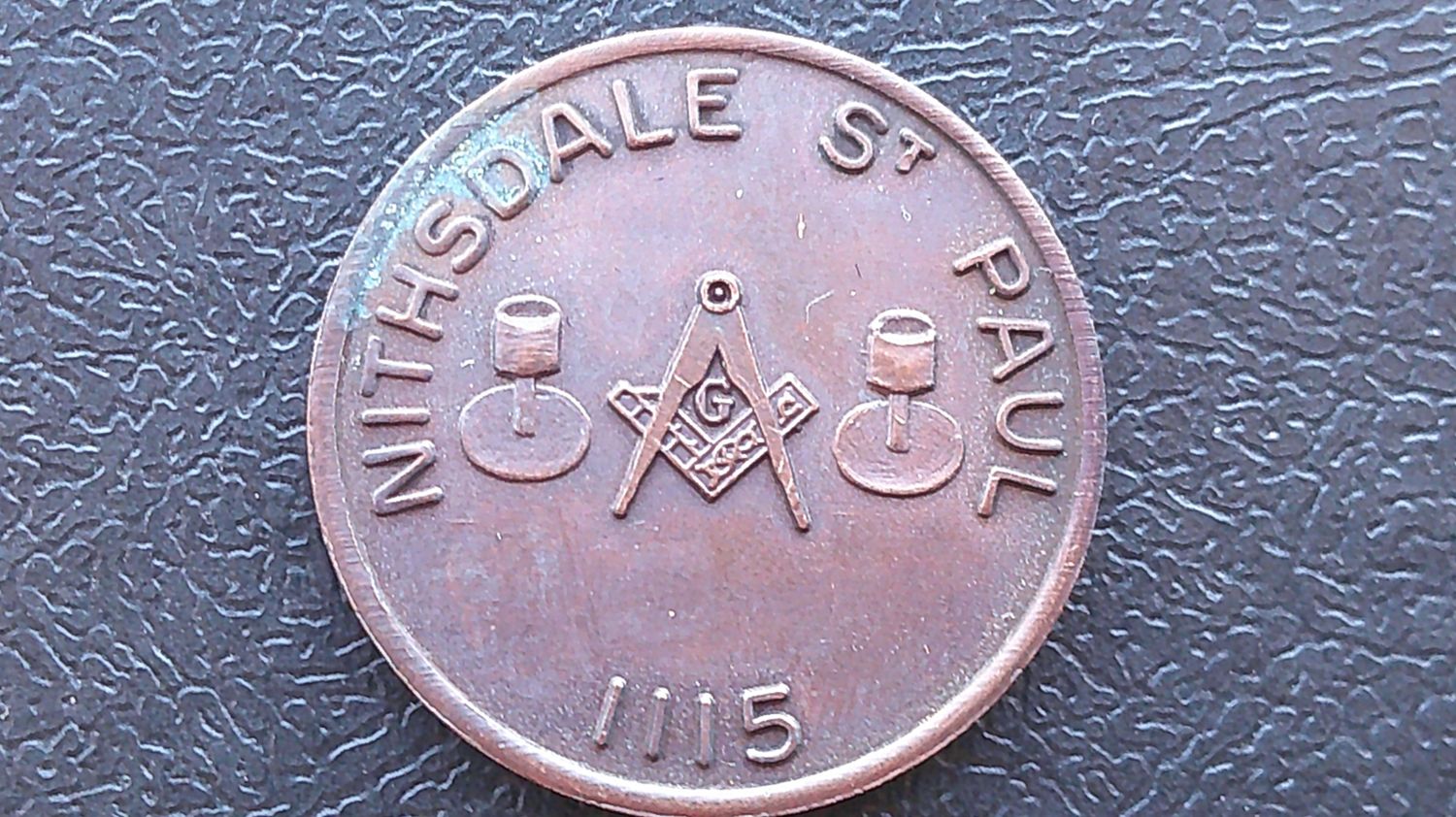 Masonic Penny Token Lodge Nithsdale St Paul No 1115 (Thornhill)