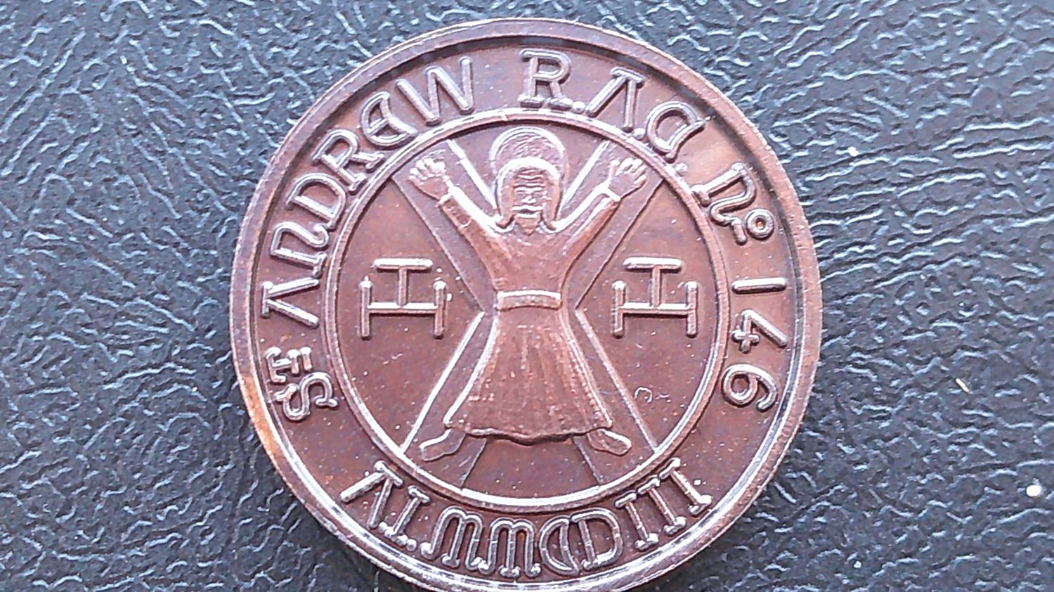 Masonic Penny Token Lodge St Andrew RAC No 146 (Ballochmyle)