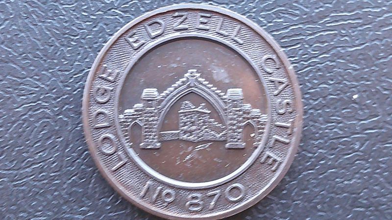 Masonic Penny Token Lodge Edzell Castle No 870 (Edzell)