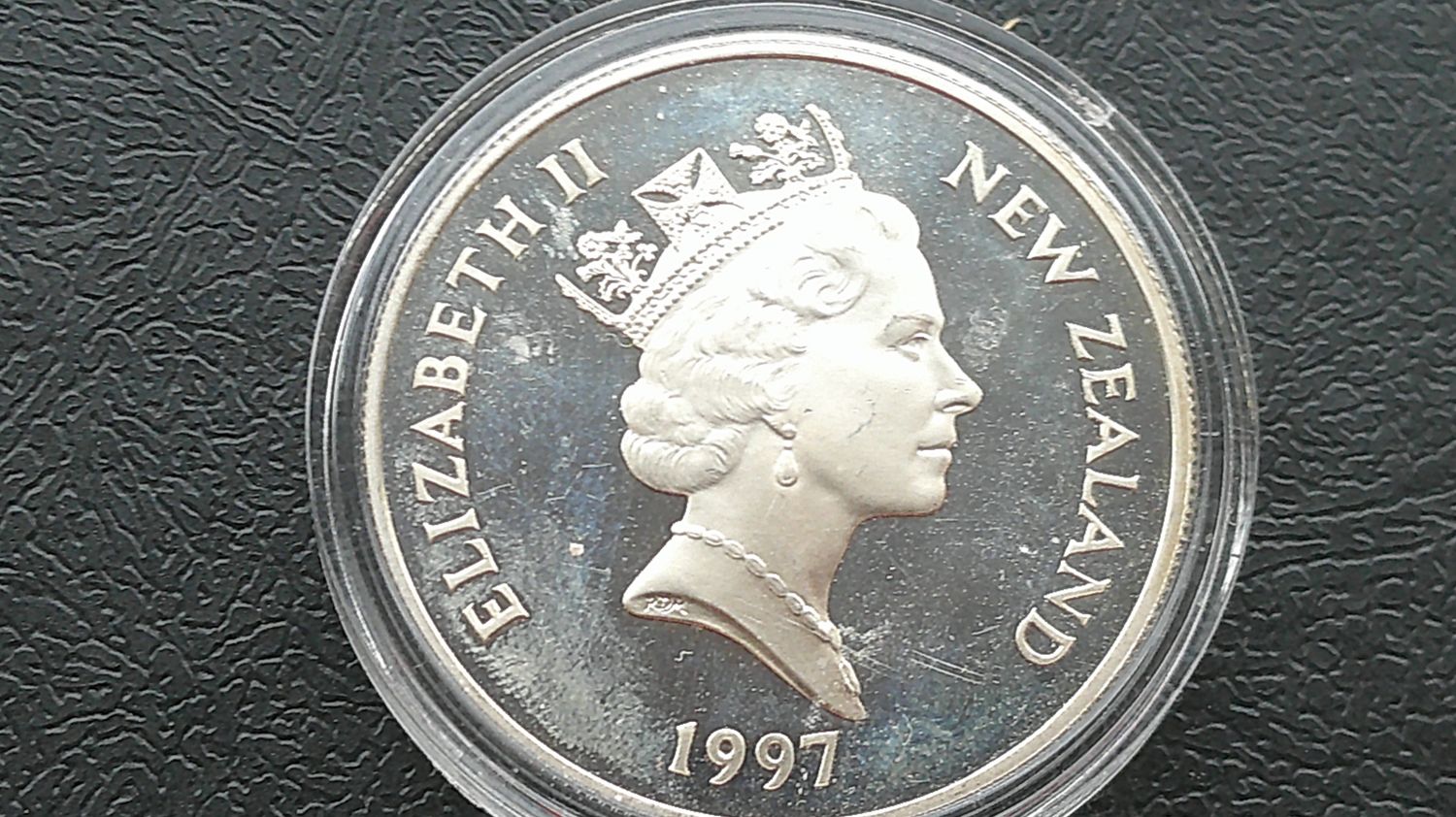 New Zealand 20 Dollars Silver Proof - 1997 (Elizabeth & Philip)
