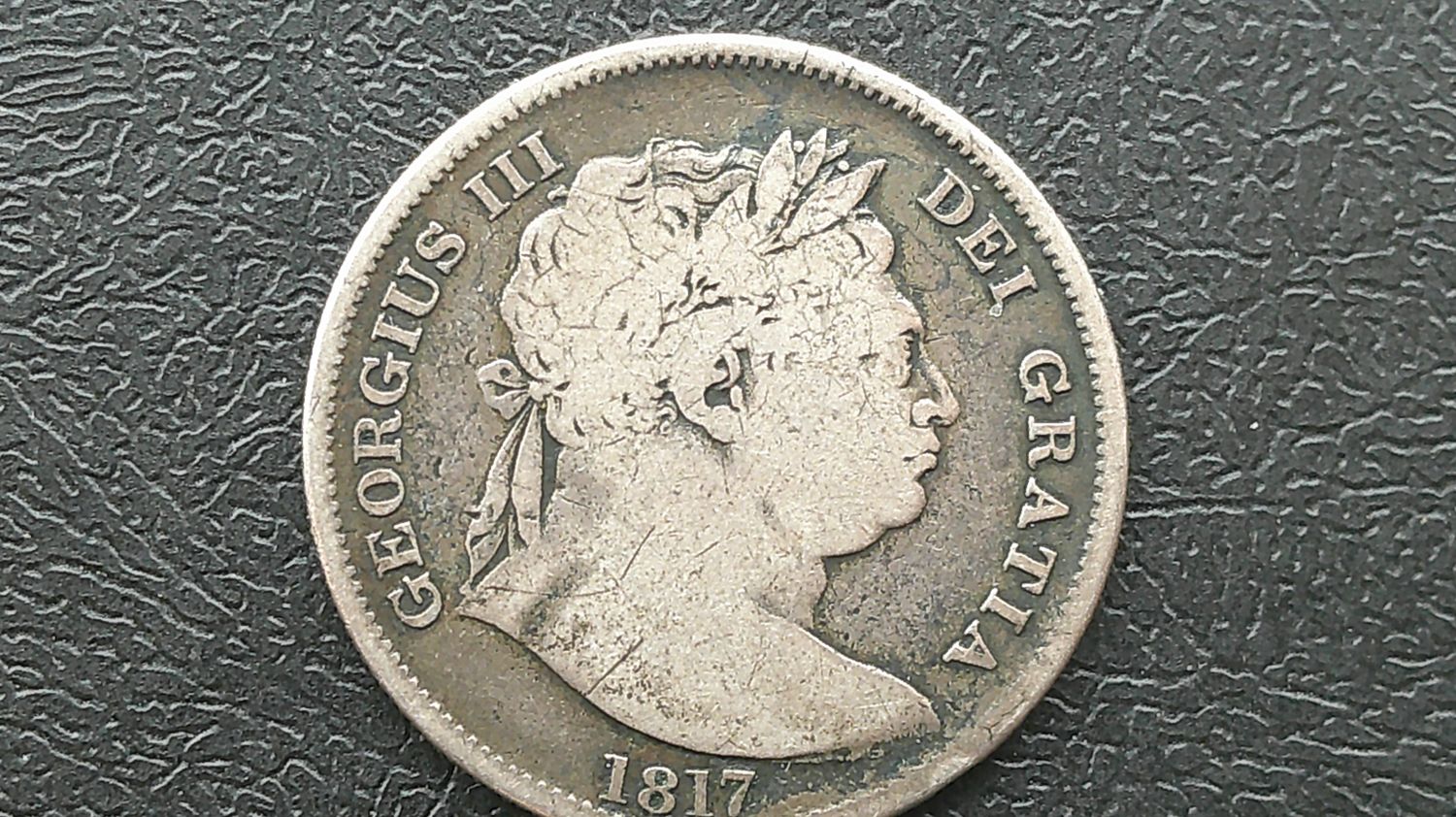 1817  -  Halfcrown (Bull Head)