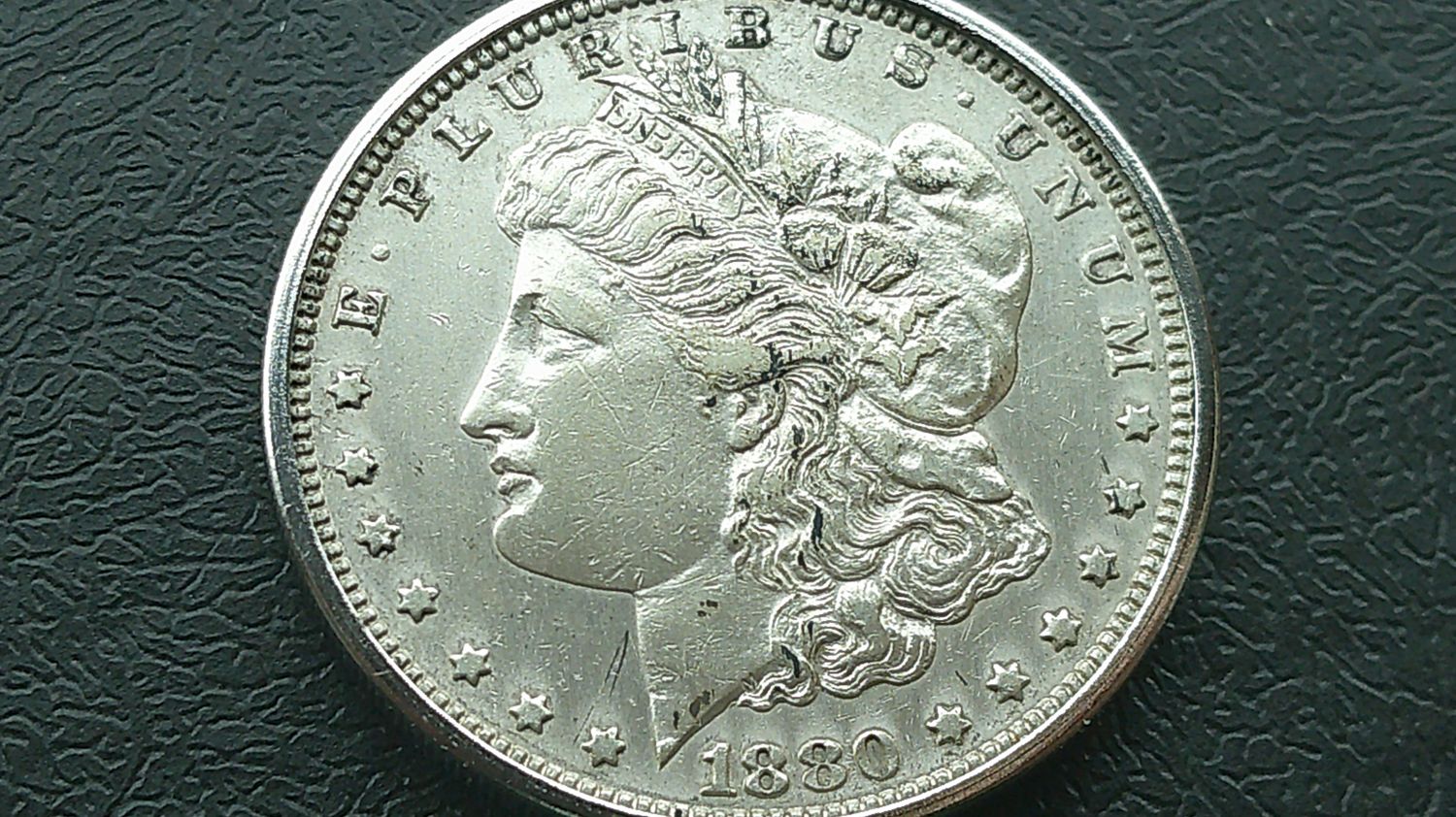 USA Silver Dollar - 1880 in Keychain  MRPD