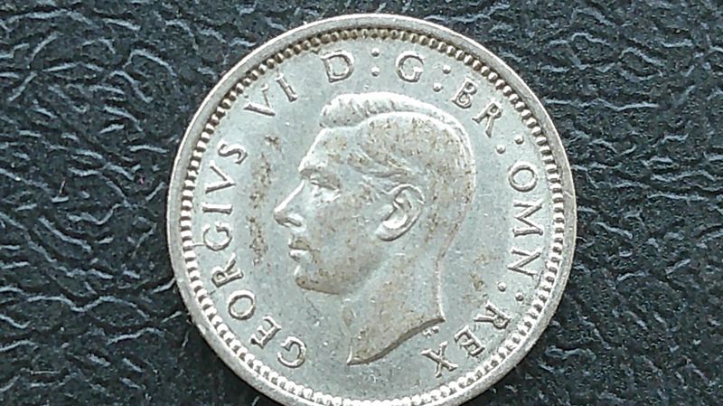 1938 - Silver Threepence