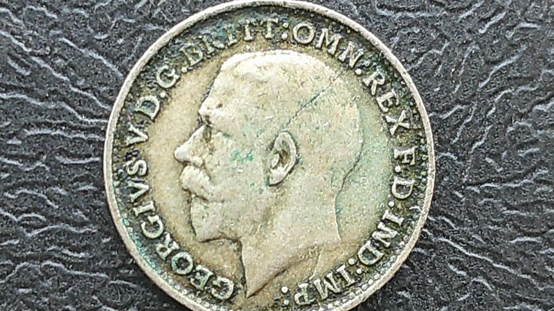 1920 - Silver Threepence