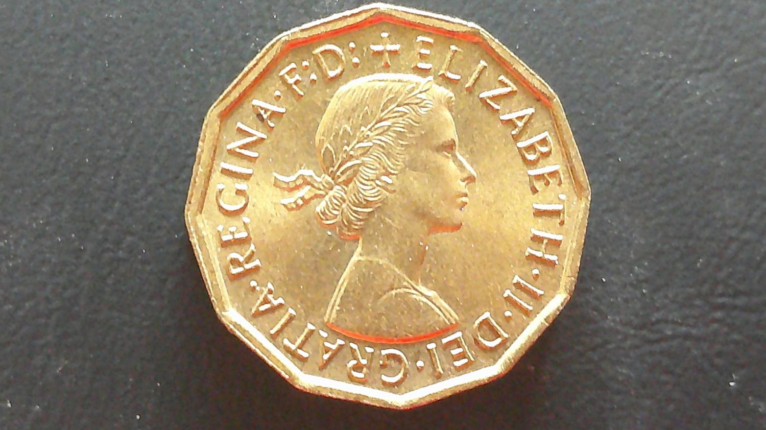 1965 Brass Threepence