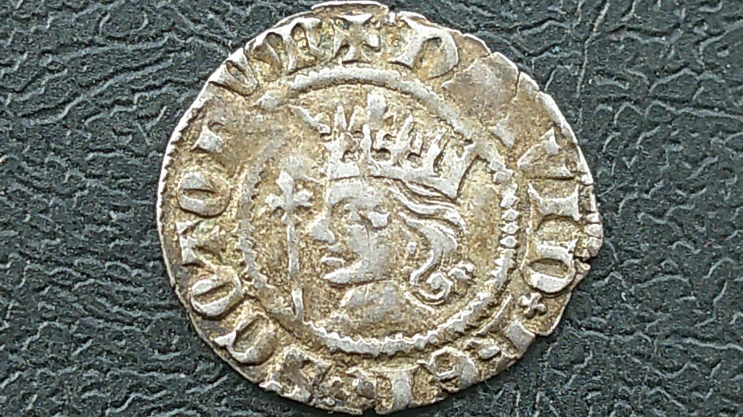David II Penny 1357-67  (Aberdeen Mint)  RARE