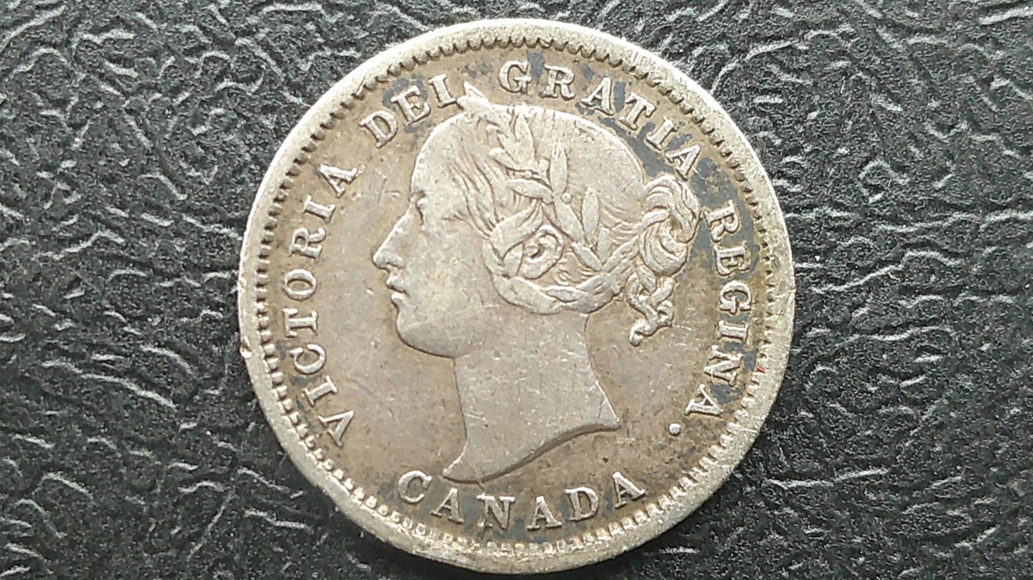 Canada 10 Cents - 1871H  Scarce
