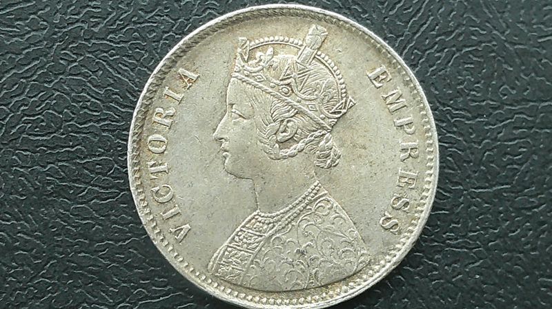 British India Rupee - 1877