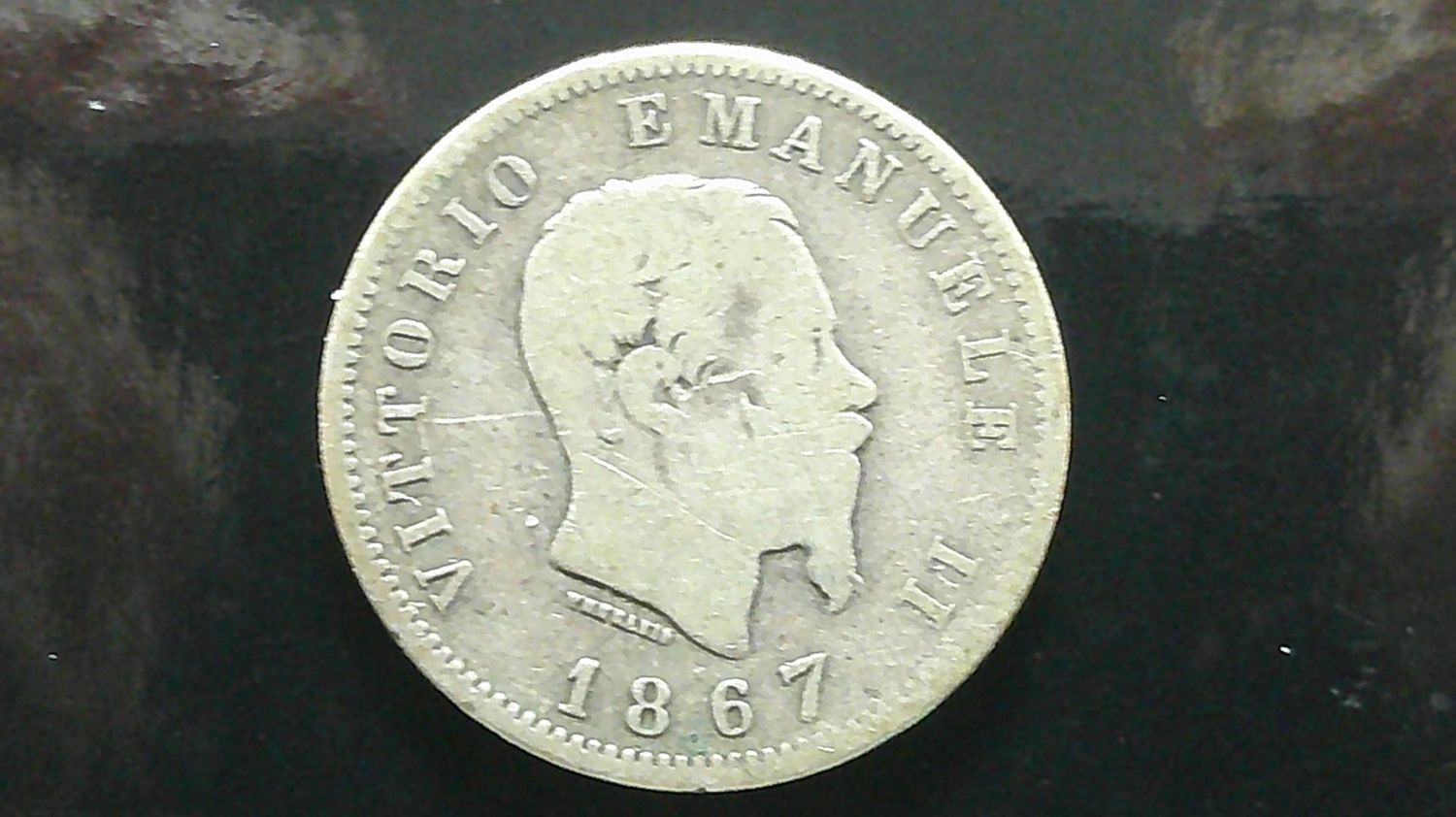 Italy 1 Lira  -  1867