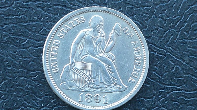 United States Dime - 1891
