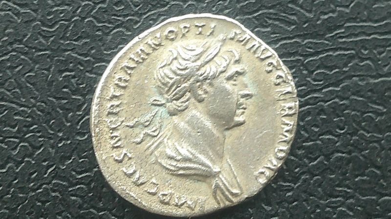 Trajan Denarius - 96 - 117 AD (b)
