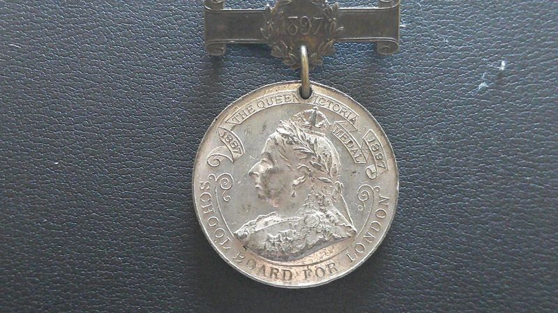 School Board for London Medal - 1897