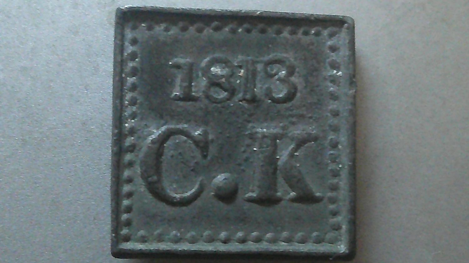 Communion Token  Edinburgh Lothians - 1813