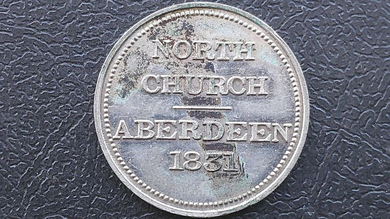 Communion Token Aberdeen North - 1831