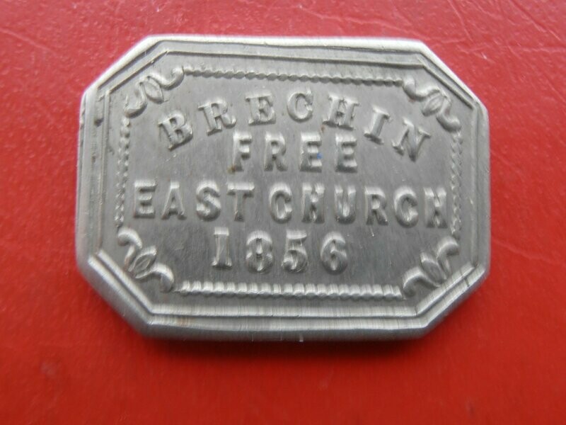 Communion Token Brechin - 1856