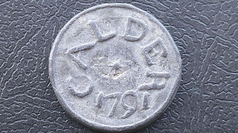 Communion Token Calder - 1791