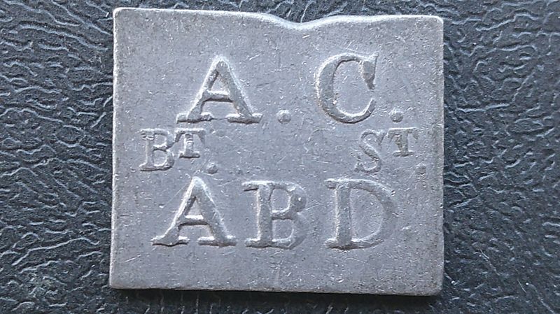 Communion Token Aberdeen Associate Congregation Belmont Street - ND