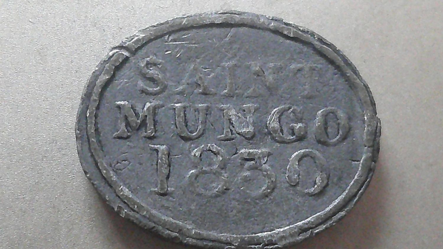 Communion Token Dumfriesshire St Mungo - 1830