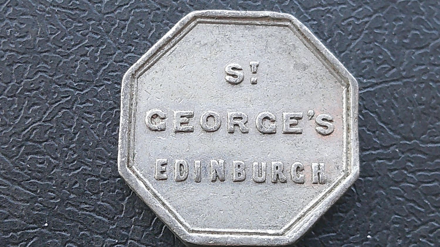 Communion Token Edinburgh St George's - 1843