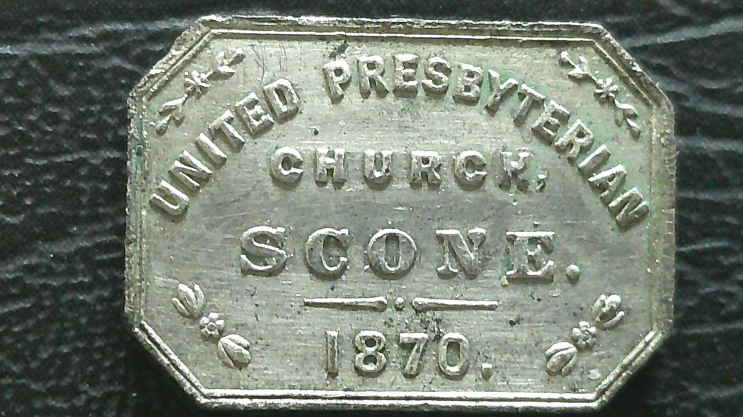 Communion Token Scone - 1870