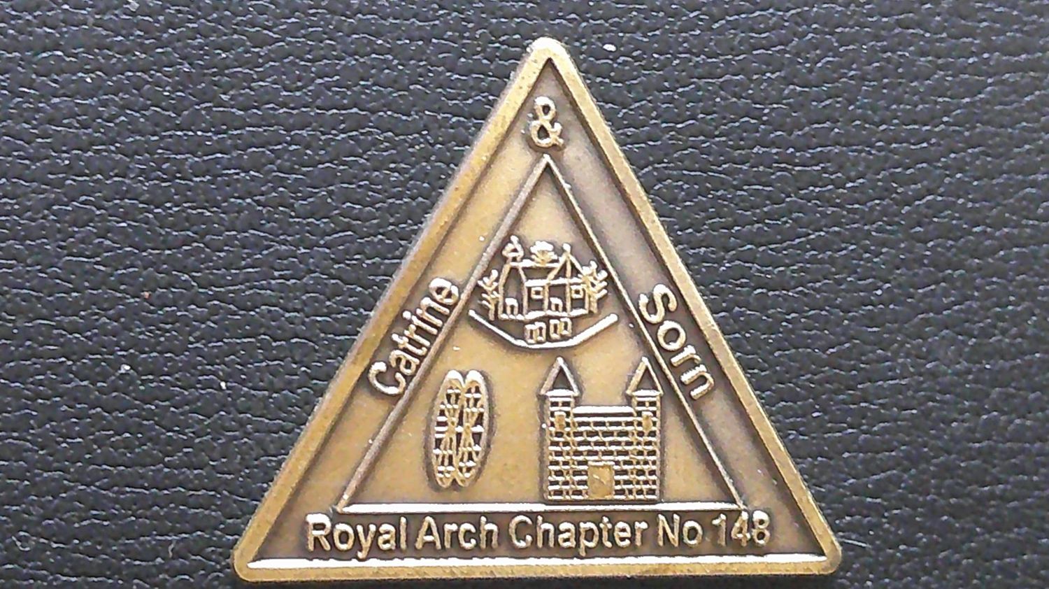 Masonic Penny Token Royal Arch Chapter Catrine Sorn No 148