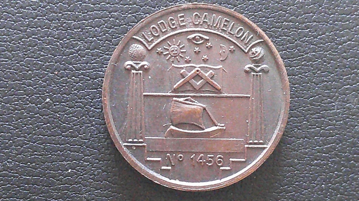 Masonic Penny Token Lodge Camelon No 1456