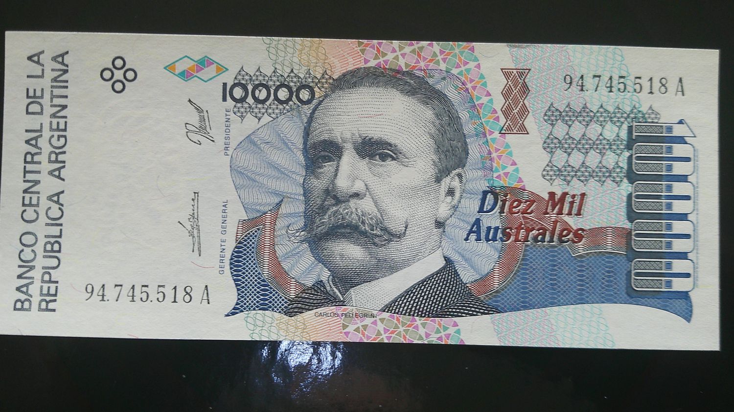 Argentina 10000 Australes - 1989-91 Argentina 10000 Australes - 1989-91