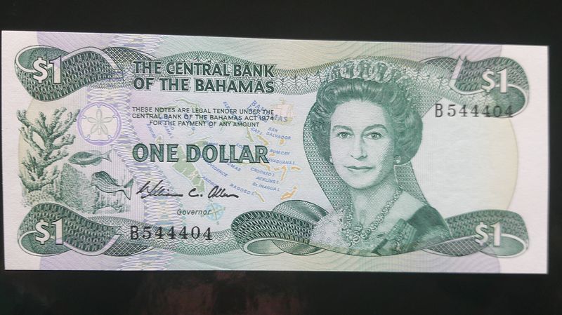 Bahamas 1 Dollar 1974