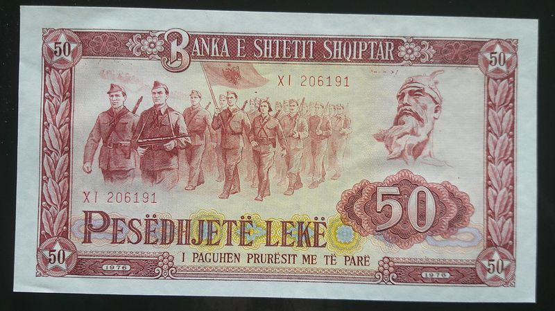 Albania 50 Leke - 1976