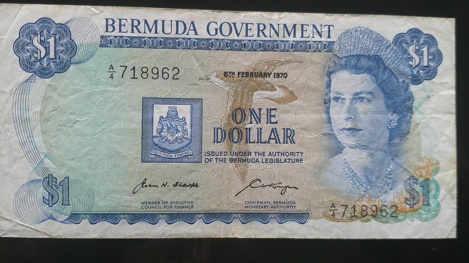 Bermuda 1 Dollar - 1970
