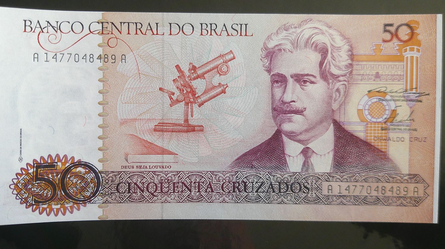 Brazil 50 Cruzados - 1986