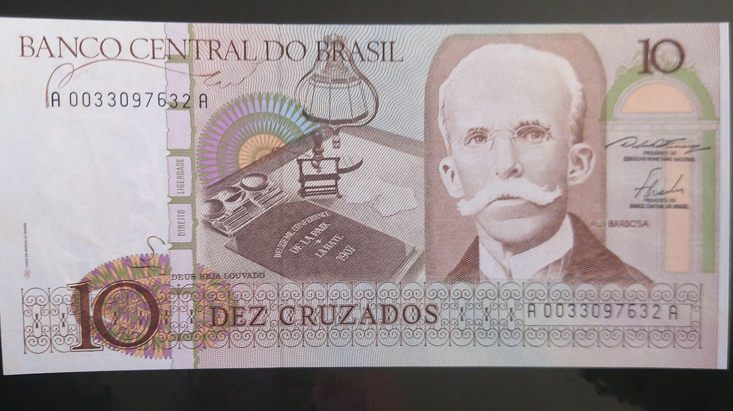 Brazil 10 Cruzados - 1986