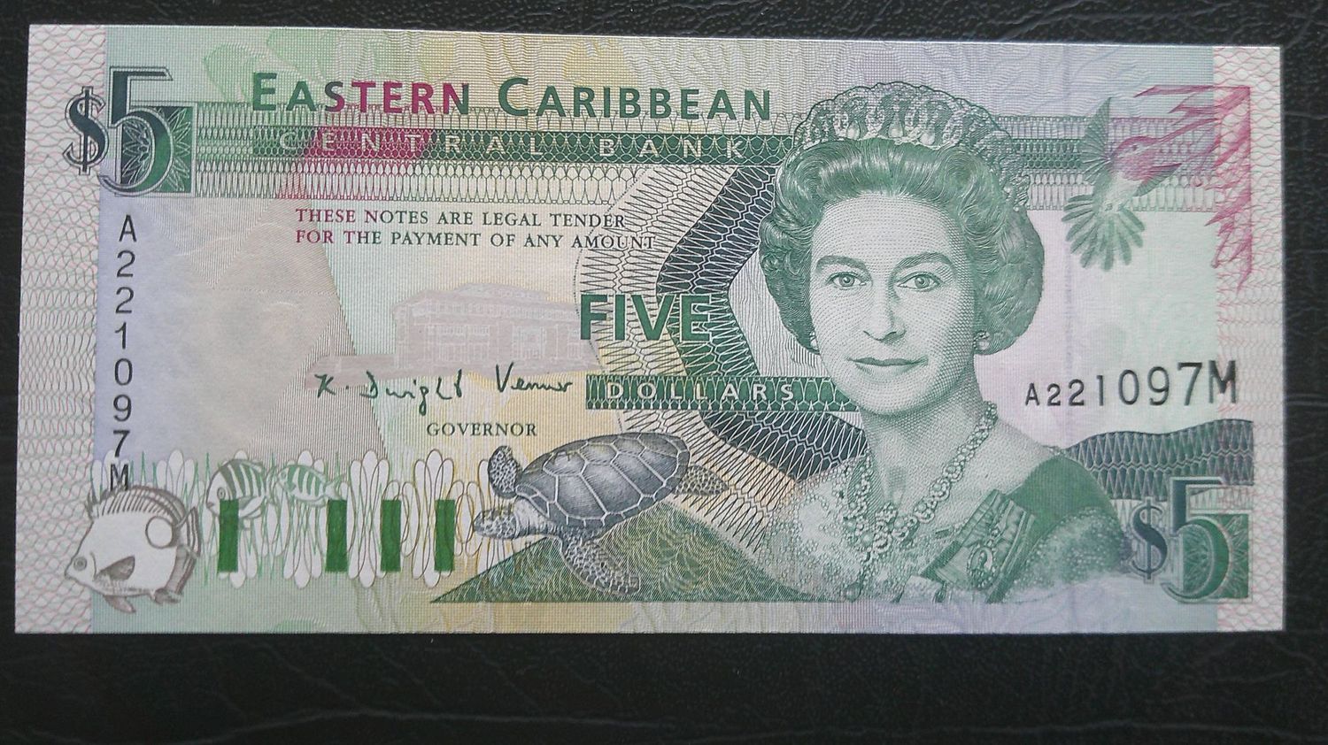 East Carribean States 5 Dollars - 2003  Montserrat