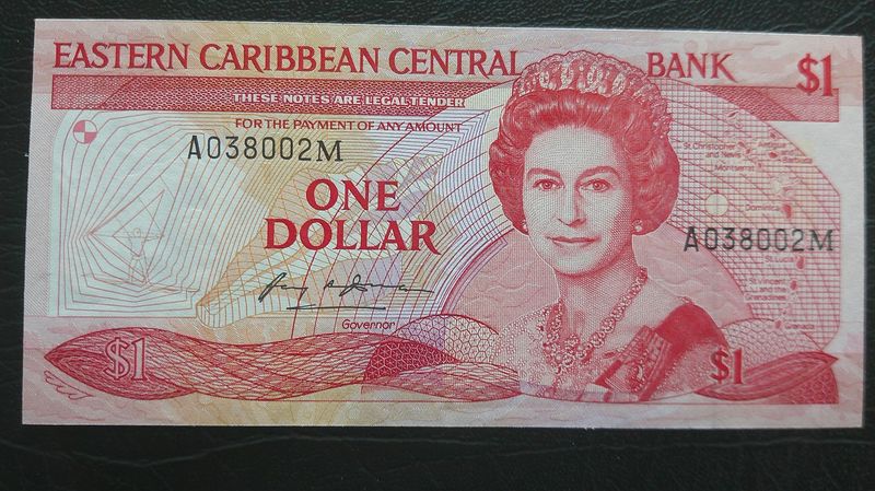 East Carribean States 1 Dollar - 1985-88 Antigua & Barbuda