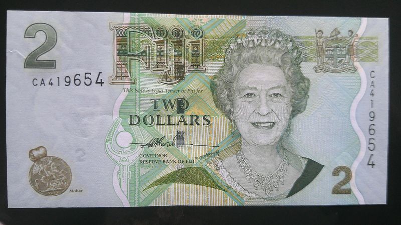 Fiji 2 Dollars  -  2007