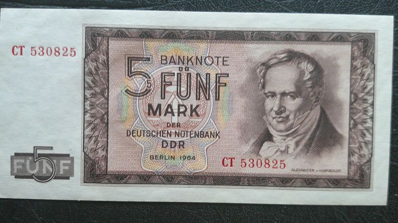 German Democratic Republic 5 Marks - 1964
