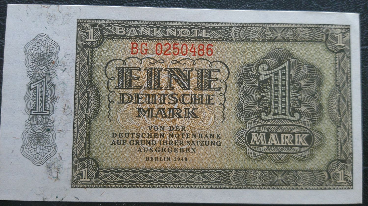 German Democratic Republic 1 Mark - 1948 German Democratic Republic 1 Mark - 1948