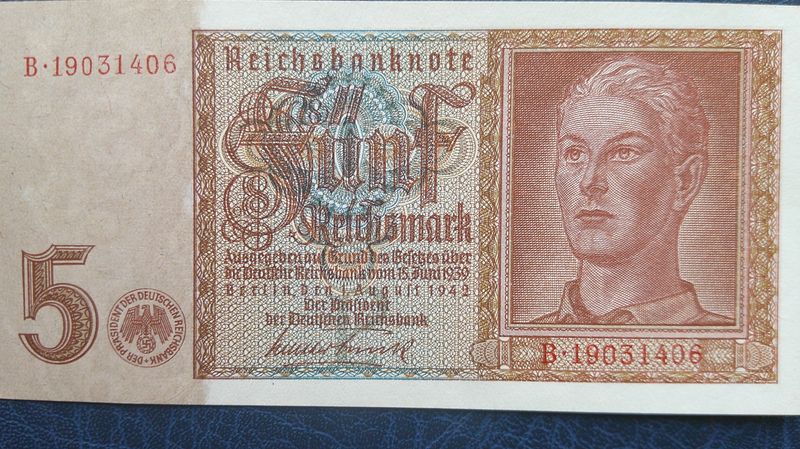 Germany 5 Marks - 1942