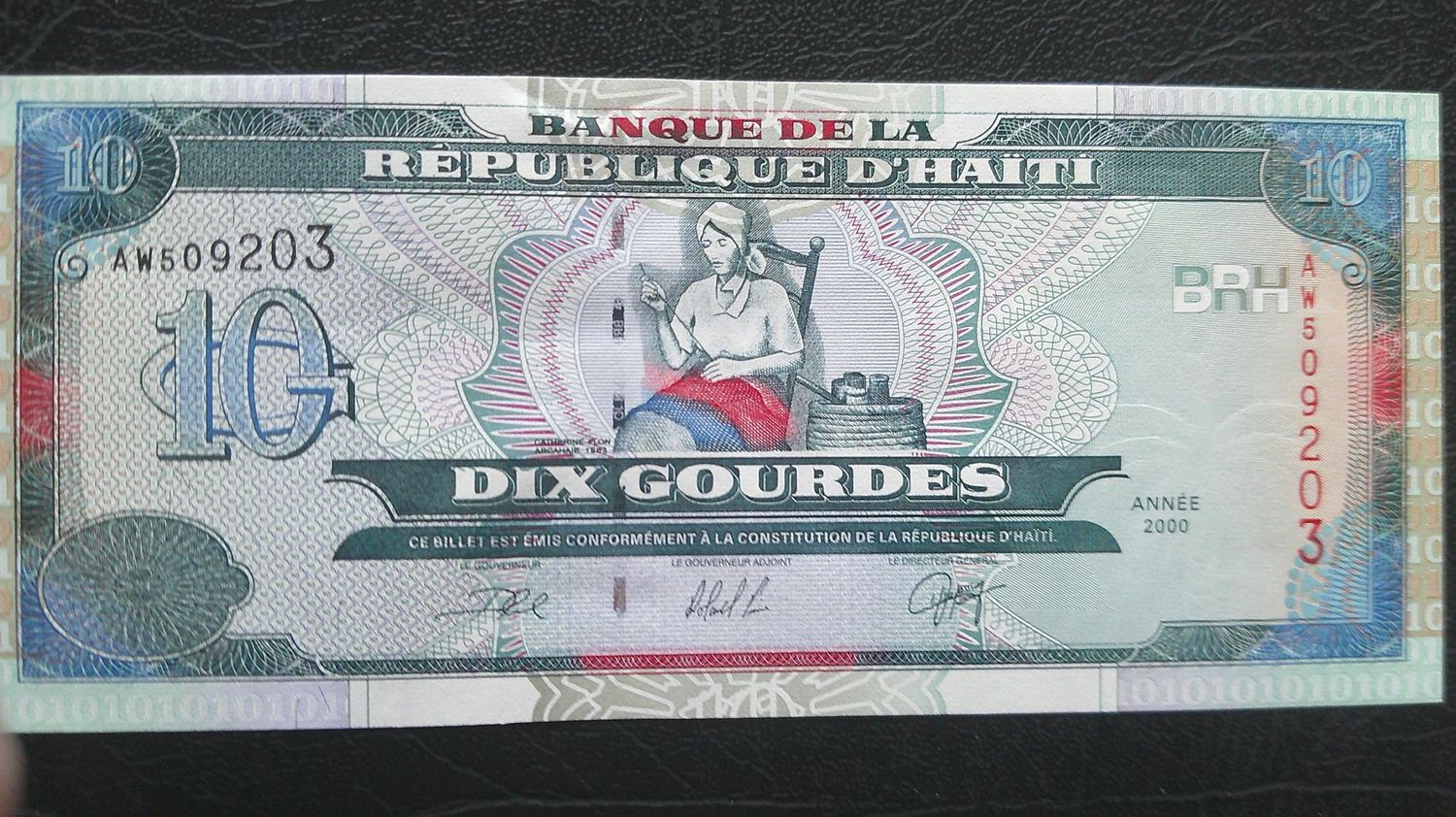 Haiti 10 Gourdes - 2000