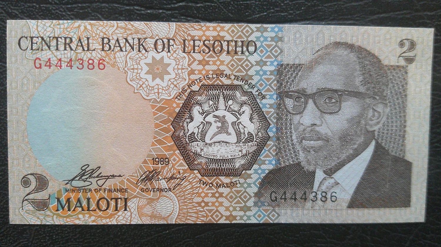 Lesotho 2 Maloti - 1989