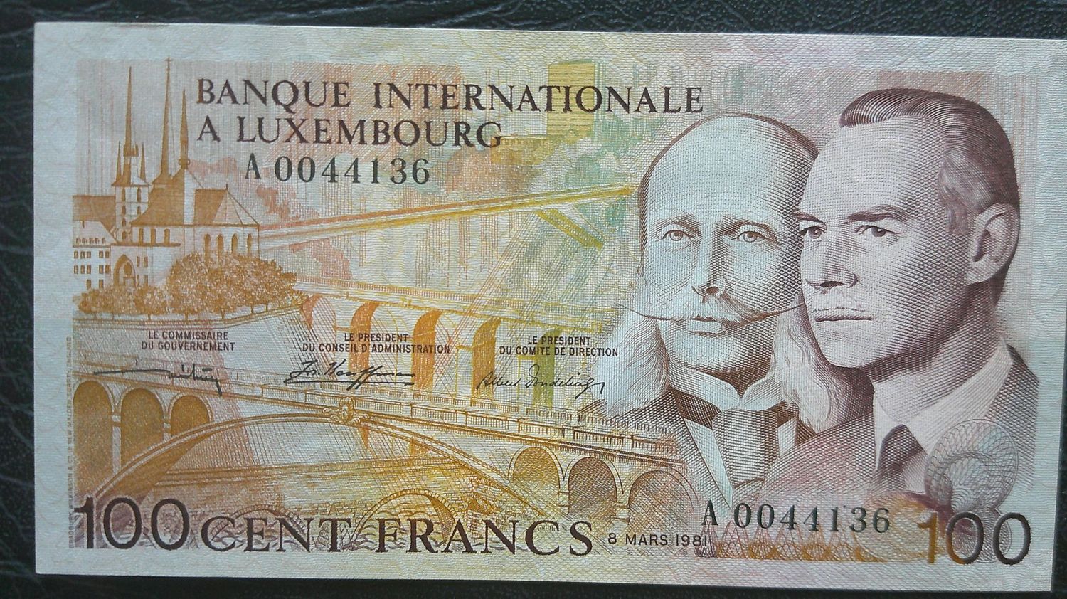 Luxembourg 100 Francs - 1981