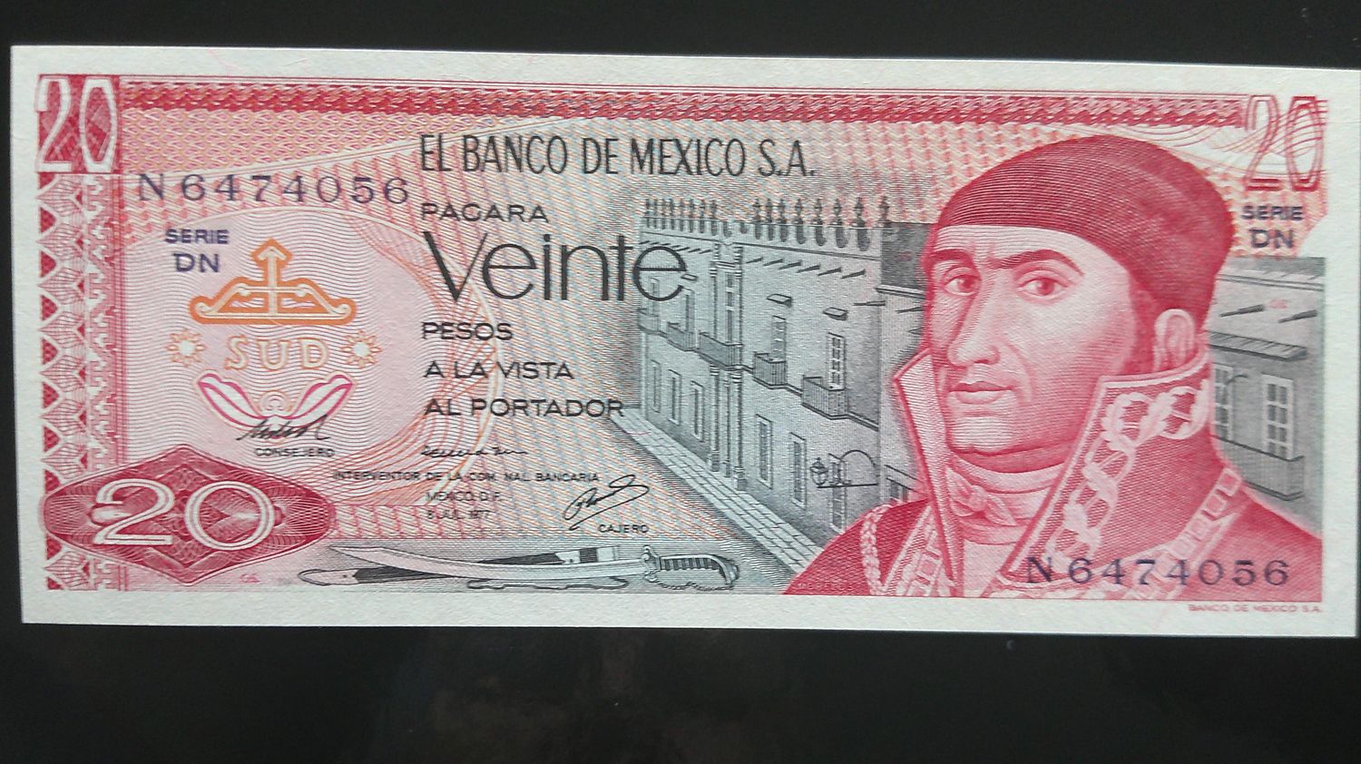Mexico 20 Pesos - 1977