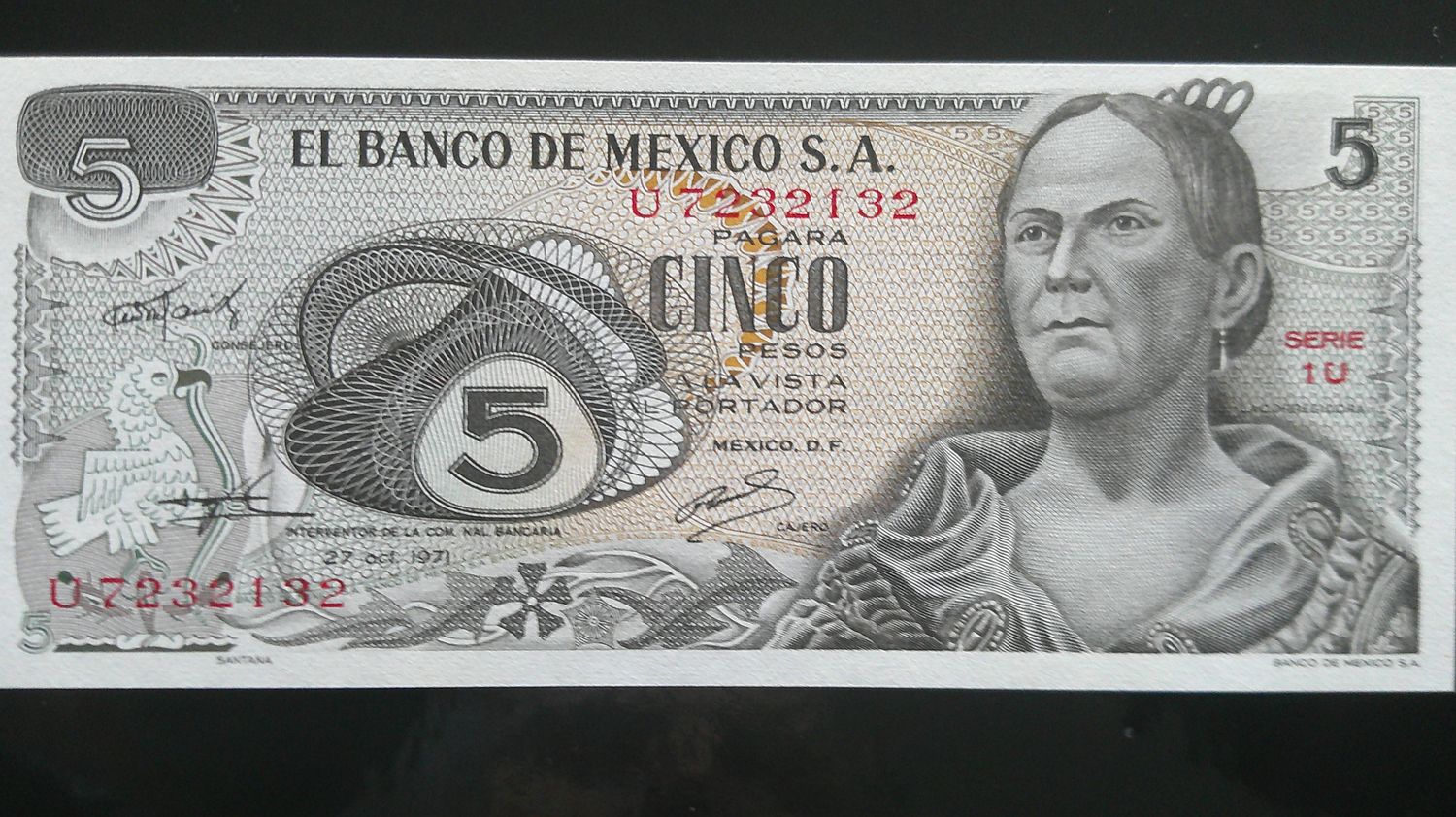 Mexico 5 Pesos - 1971